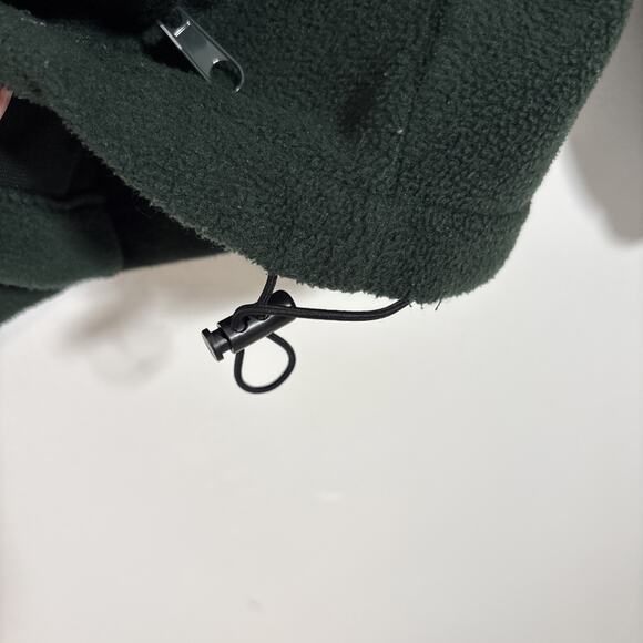 Columbia Fleece Jacket Mens Large Dark Green Full Zip Pockets Outdoor Hiking - Picture 4 of 6